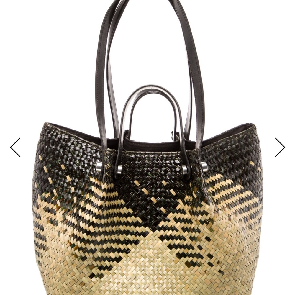 AllSaints Straw Tote